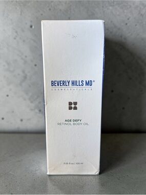 Authentic Beverly Hills MD Age Defy Retinol Body Oil 3.55 Fl Oz NEW Sealed